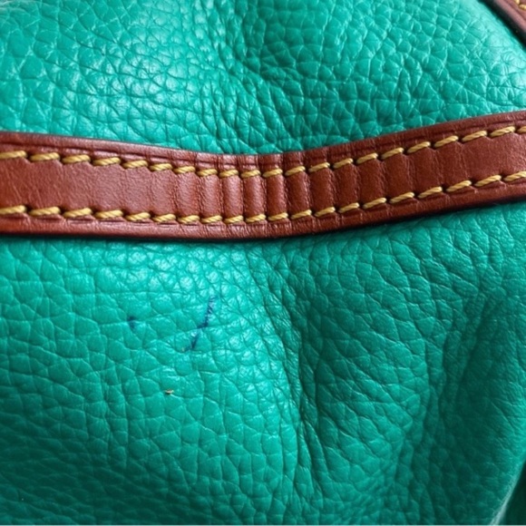 Dooney & Bourke Charleston Spearmint Pebble Shopper Tote Bag - Picture 6 of 13